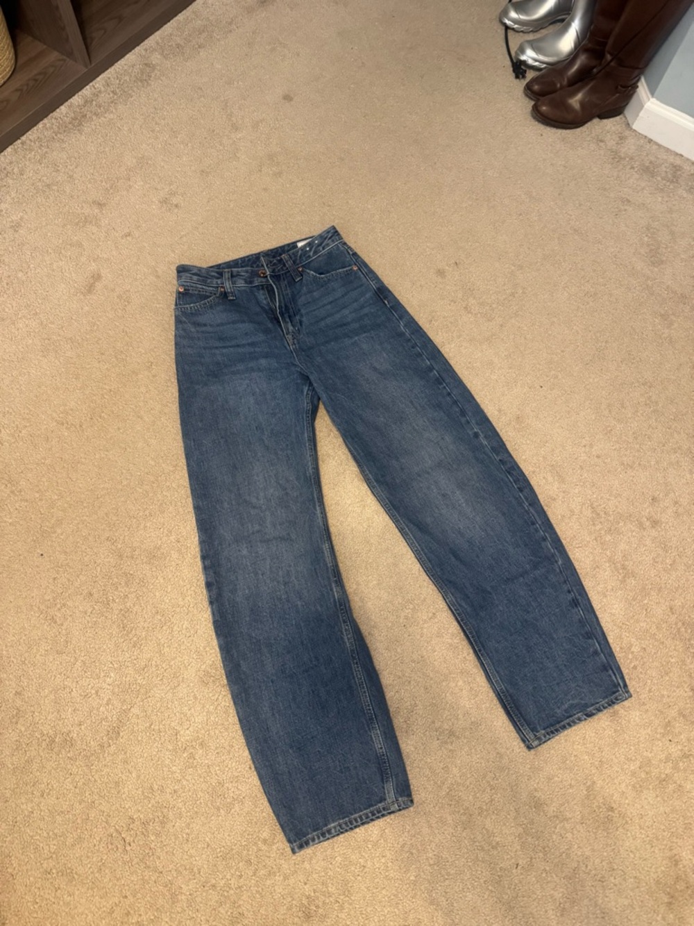 GAP barrel jeans